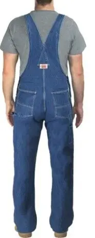 Salopette Grande Taille en jean pour Homme